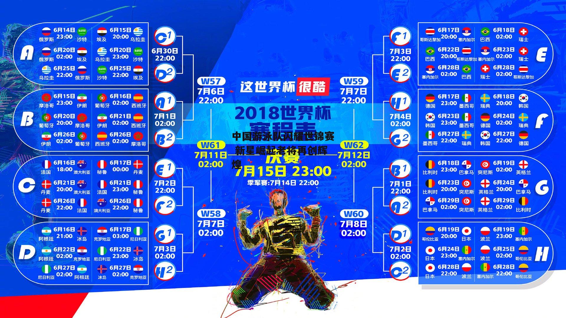 中国游泳队闪耀世锦赛 新星崛起老将再创辉煌